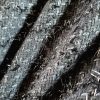 Stofă mixta cu fir de lurex - design fantezie, Gri - negru - imagine 5
