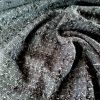 Stofă mixta cu fir de lurex - design fantezie, Gri - negru - imagine 3