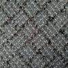 Stofă mixta cu fir de lurex - design fantezie, Gri - negru - imagine 4