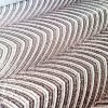 Broderie cu paiete marunte pe tulle elastic, Lila prafuit