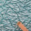 Broderie pe tulle cu paiete, Turcoaz