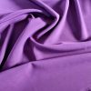Tesatura crepe elastic - design uni , Mov - pruna