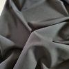 Tesatura crepe elastic - design uni , Negru