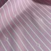 Tesatura premium din matase naturala - crepe de chine, Roz - Alb