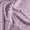 Tesatura premium din matase naturala - crepe de chine, Roz - Alb