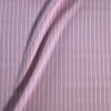 Tesatura premium din matase naturala - crepe de chine, Roz - Alb