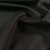 Stofa din mătase naturala ușor elastica - design uni, Negru