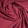 Mătase naturală elastică, Crepe de Chine - design uni , Bordo