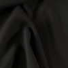 Tesatura triplu voal lana - design uni, Negru