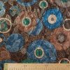 Jacquard din mătase naturala cu lurex