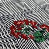Tesatura elastica din bumbac, jacquard