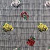 Tesatura elastica din bumbac, jacquard