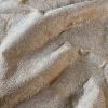 Tesatura matase naturala plina cu imprimeu argintiu
