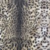 Tesatura plina din bumbac - design exotic - animal print, Bej - Maro