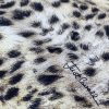 Tesatura plina din bumbac - design exotic - animal print, Bej - Maro