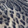 Tesatura plina din bumbac - design exotic - animal print, Bej - Maro