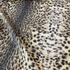 Tesatura plina din bumbac - design exotic - animal print, Bej - Maro