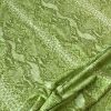Tesatura jerse din viscoza - design crocodile print, Verde