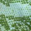 Tesatura jerse din viscoza - design crocodile print, Verde