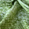 Tesatura jerse din viscoza - design crocodile print, Verde