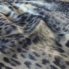 Tesatura tip tercot din bumbac - design animal print, Gri - Negru - Argintiu