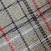 Tesatura elastica din In, tip Burberry