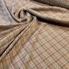 Tesatura elastica din In, tip Burberry