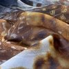 Tesatura voal elastic din matase naturala, animal print