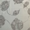 Tesatura Crepe de Chine din matase naturala cu imprimeu din frunze