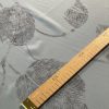 Tesatura Crepe de Chine din matase naturala cu imprimeu din frunze