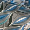 Tesatura Crepe de Chine din matase naturala, tip Missoni