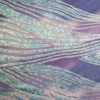 Tesatura fille coupe din viscoza ( joc transparent opac ), Turcoaz - Indigo