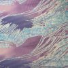 Tesatura fille coupe din viscoza ( joc transparent opac ), Turcoaz - Indigo
