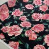 Tesatura Crepe de Chine elastic, din matase naturala, tip D&G