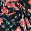 Tesatura Crepe de Chine elastic, din matase naturala, tip D&G