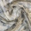 Tesatura organza din matase naturala imprimata