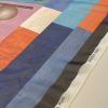 Tesatura voal din matase naturala imprimata - tip panou, Multicolor