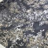 Tesatura voal georgette din matase naturala imprimata - design floral