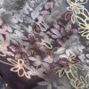 Tesatura voal georgette din matase naturala imprimata - design floral