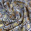 Tesatura usor elastica voal georgette din matase naturala imprimata