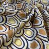 Tesatura usor elastica voal georgette din matase naturala imprimata