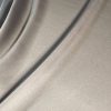 Tesatura din matase naturala - crepe de chine double face satinat , Gri