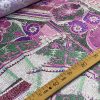 Tesatura twill din matase naturala cu imprimeu mozaic