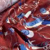 Tesatura jacquard din viscoza imprimata