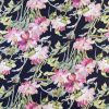 Tesatura dublu georgette elastic, greu din matase naturala imprimata