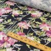 Tesatura dublu georgette elastic, greu din matase naturala imprimata