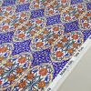 Tesatura Crepe de Chine elastic din matase naturala imprimata in stil etno