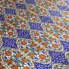 Tesatura Crepe de Chine elastic din matase naturala imprimata in stil etno