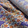 Tesatura Crepe de Chine elastic din matase naturala imprimata in stil etno