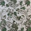 Tesatura brocart cu fir metalizat si model paisley